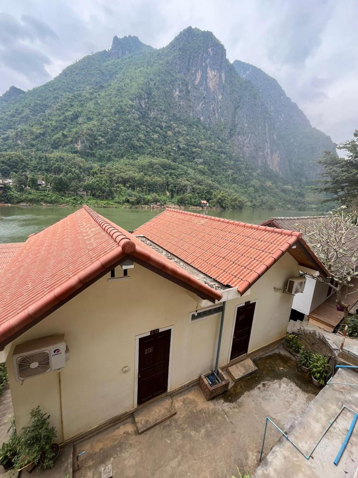 Hotel Cam U View Bungalow Nongkhiaw Exterior foto