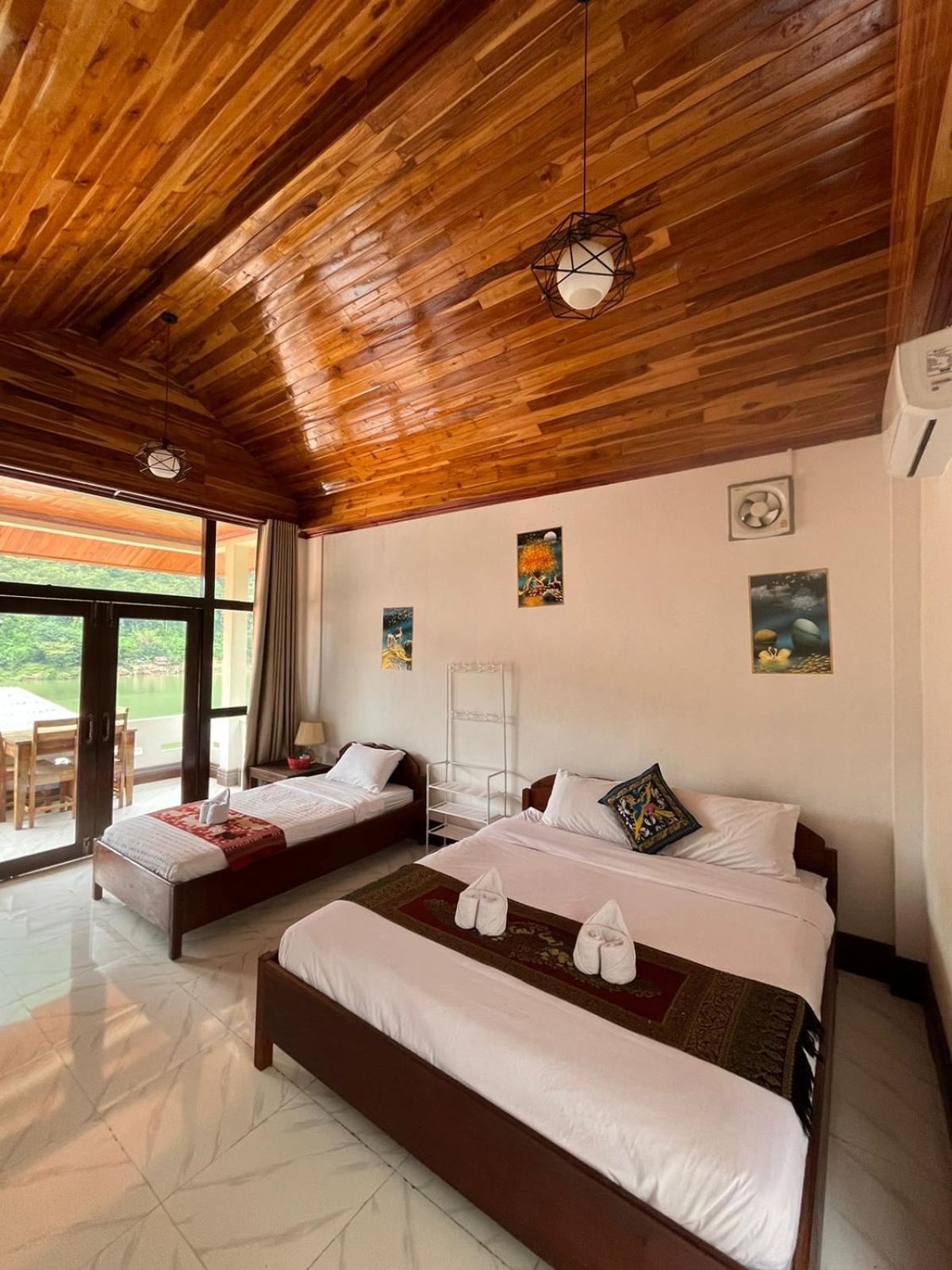 Hotel Cam U View Bungalow Nongkhiaw Exterior foto