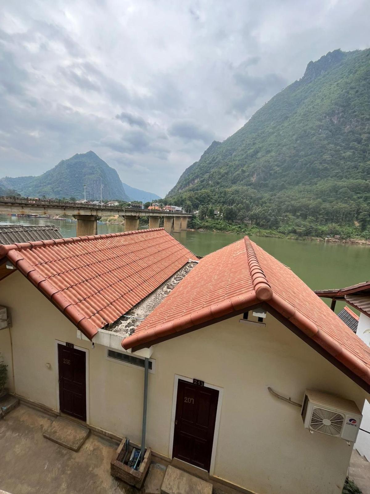Hotel Cam U View Bungalow Nongkhiaw Exterior foto
