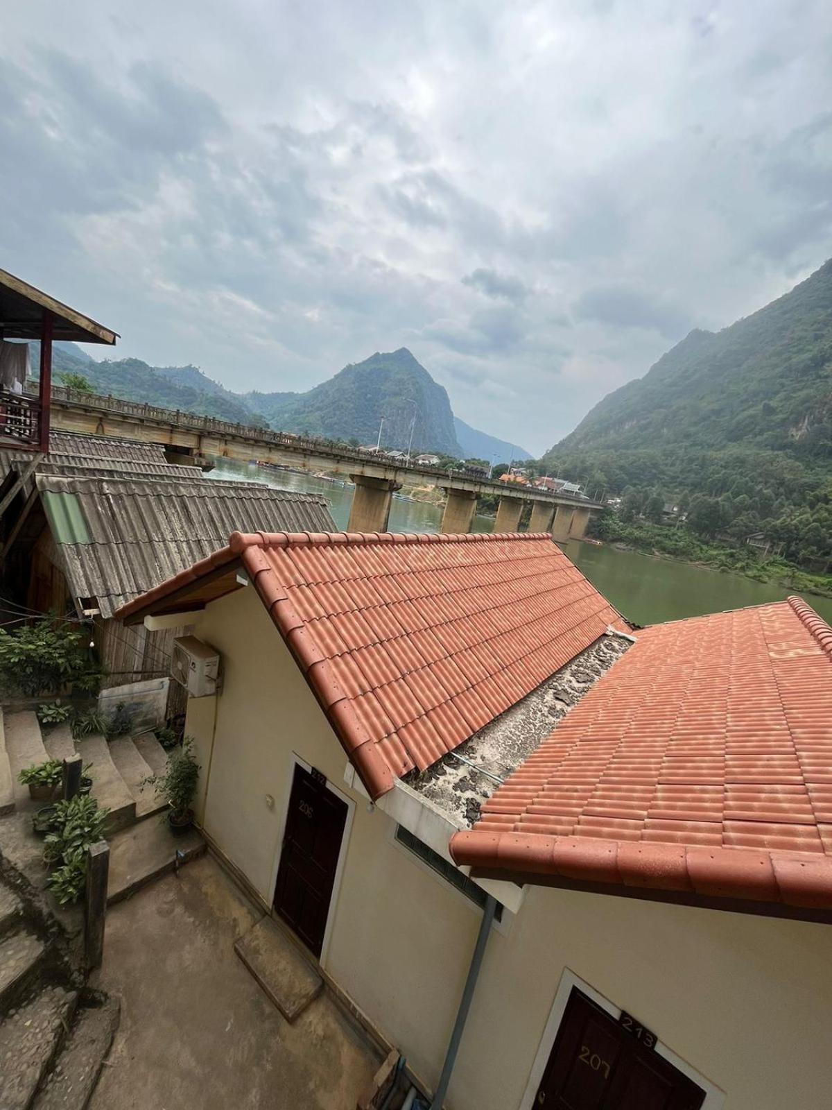 Hotel Cam U View Bungalow Nongkhiaw Exterior foto